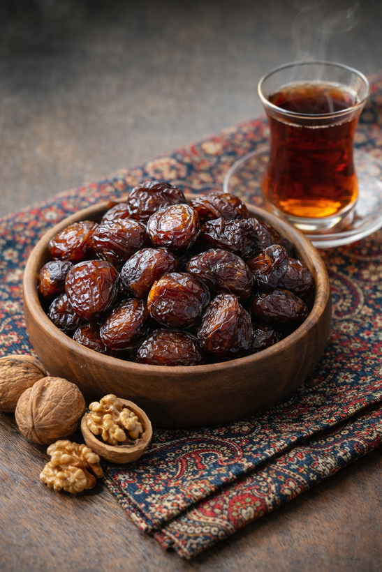 تصویر جانبی خرما خاصویی جم کاملا ارگانیک و خوش طعم دو کیلو گرمی - ایزدپورشاپ